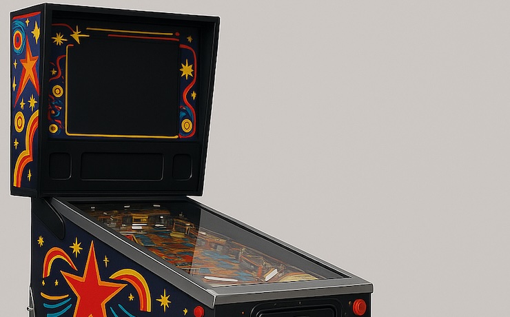 Vintage pinball machine — ArcadeStock